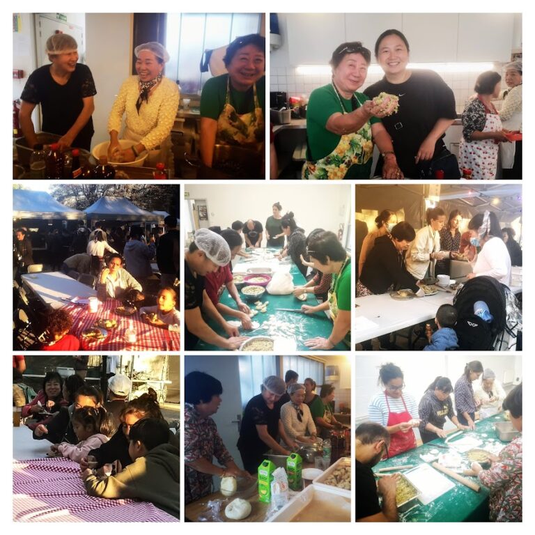 LA GRANDE TABLEE à Aubervilliers"Plus de 600 raviolis végétariens fabriqués: BRAVO à toute l'équipe !"