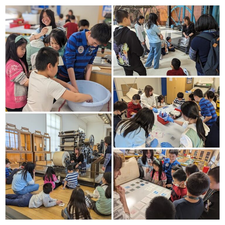 Visite et atelier sérigraphie au musée des Arts et Métiers