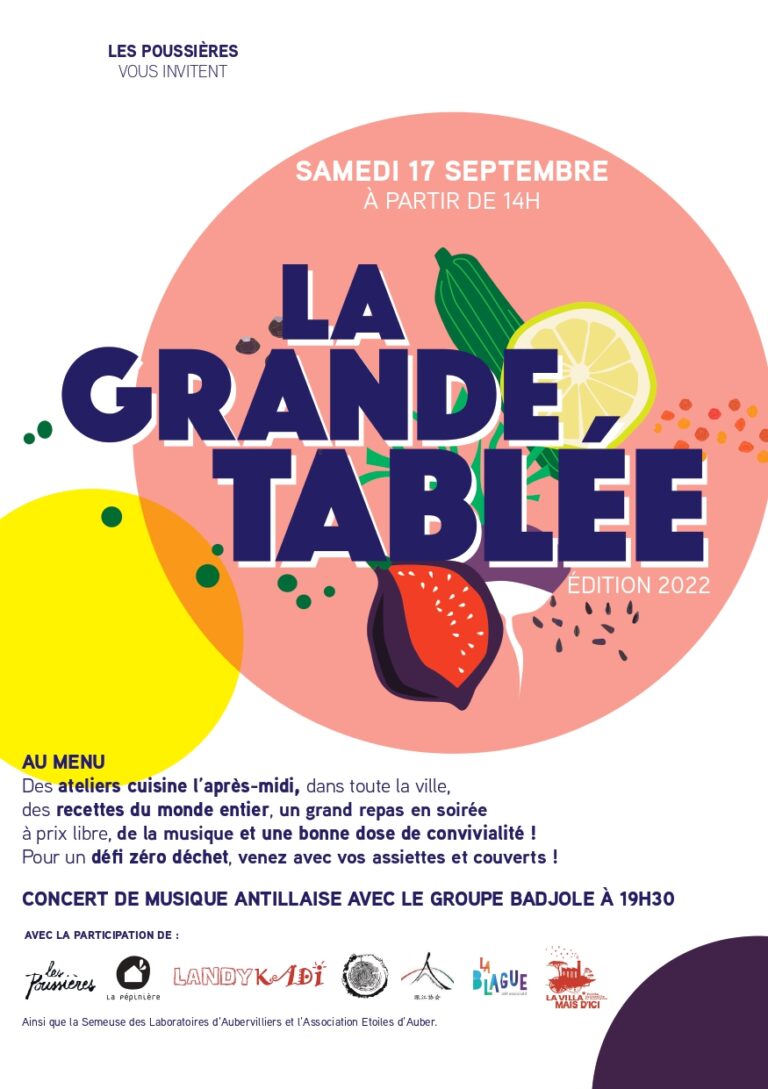 Flyer GRANDE TABLEE 2022