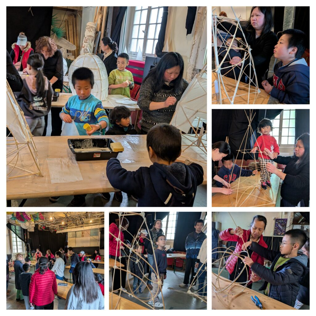 Aeliers lanternes aux "Poussières" d'Aubervilliers