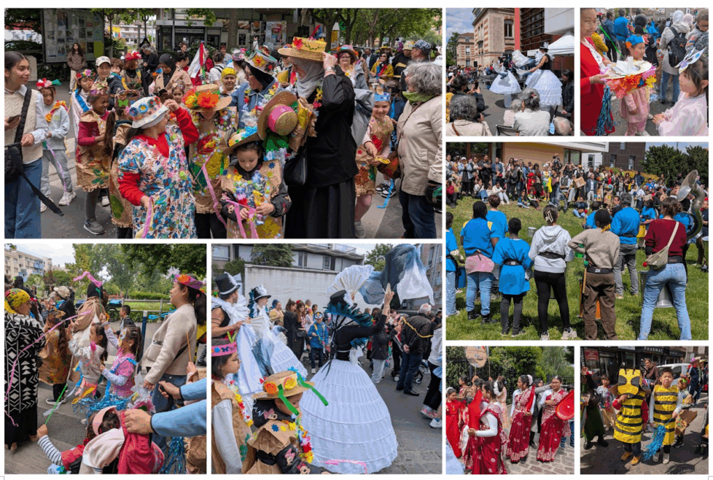 17 mai 2025: Participation au carnaval d'Aubervilliers