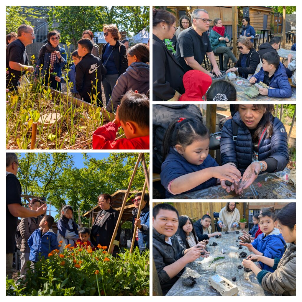 Mardi 21avril: Atelier boules de graines au jardin 21 proche du parc de la Villette