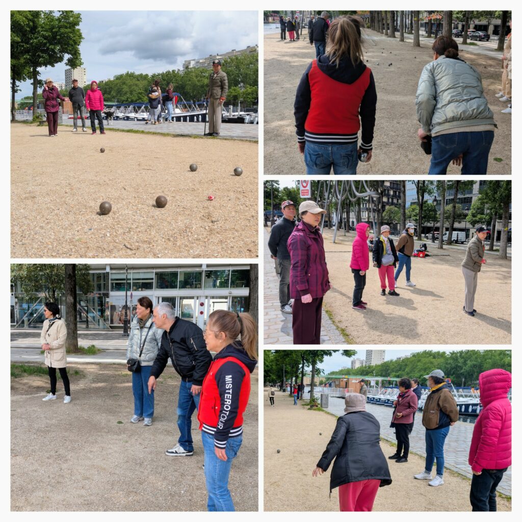 C'est parti pour la pétanque ! Les marseillais n'on