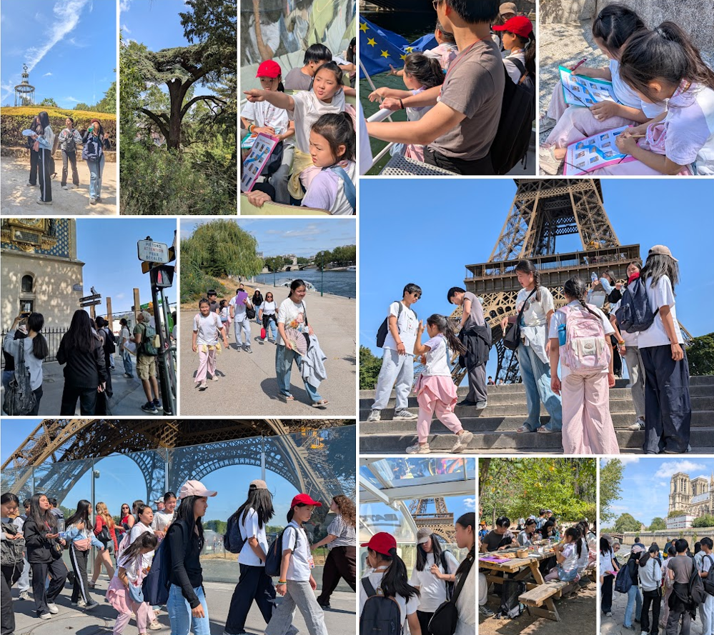 Mercredi 22 juillet: Jeu de piste sur Seine.
En naviguant le long de la Seine, les jeunes ont découvert certains secrets autour des plus beaux monuments de Paris, du jardin des plantes à la tour Eiffel, en passant par l’île de la Cité.