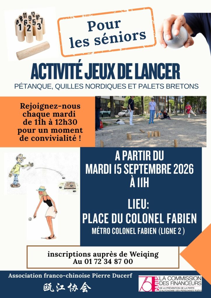 Depuis septembre, c'est reparti pour la pétanque sur la place du Colonel Fabien !